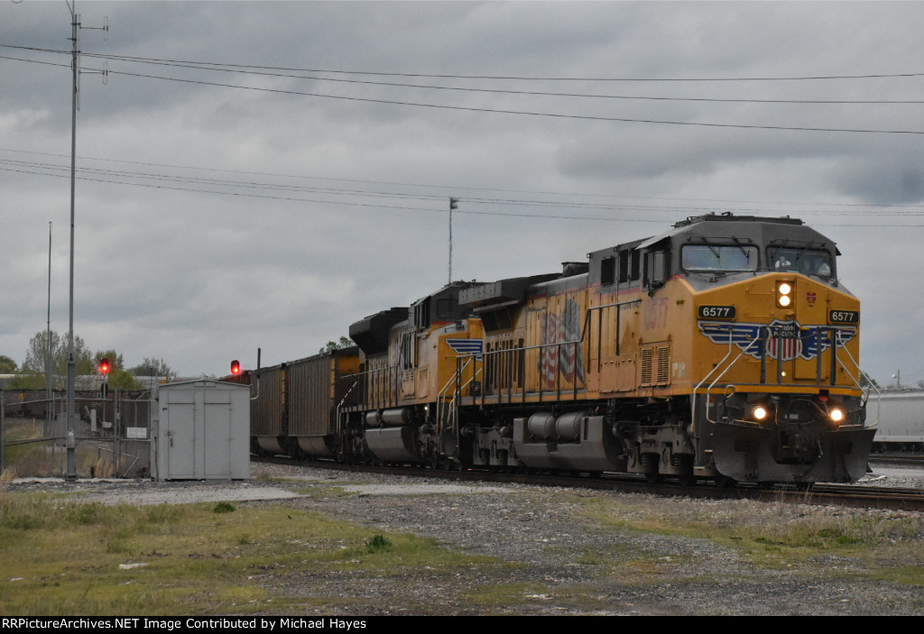 UP Coal Train at Valley Junction